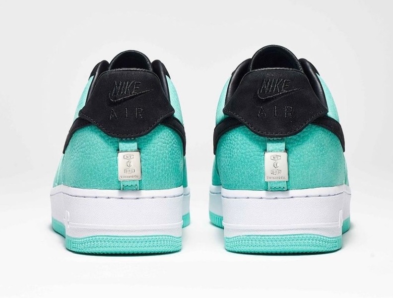 Is This Tiffany Co. x Nike Air Force 1 Fake or Real Grailify